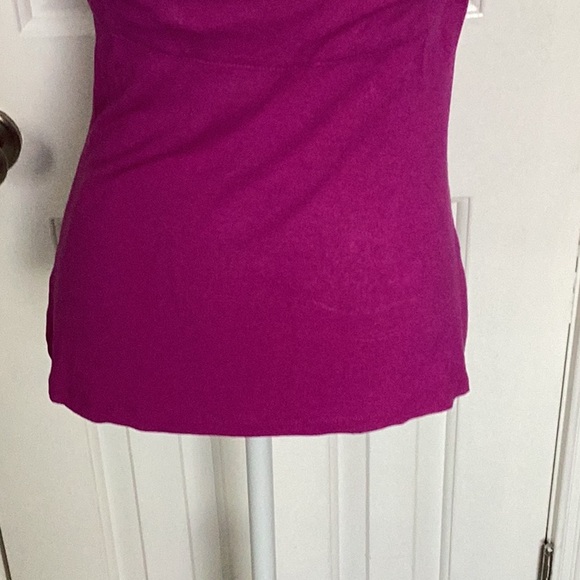 Cache Raspberry Halter Top w/ Built-In Bra - Picture 6 of 8